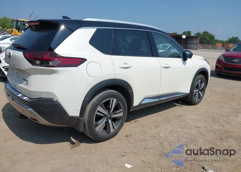 2021 Nissan Rogue Platinum Intelligent Awd from USA, damaged, VIN JN8AT3DD4MW303073